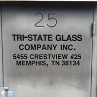glass business sign